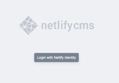 Netlify Identity Login